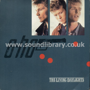 A-HA The Living Daylights UK Issue 7" WEA W8305 Front Sleeve Image