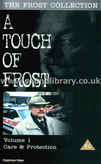 A Touch Of Frost Volume 1 David Jason VHS Video Polygram Video 6354443 Front Inlay Sleeve