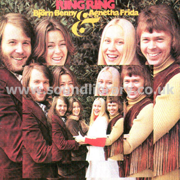 Abba Ring Ring Sweden Issue CD Polar POLCD-242 Front Inlay Image