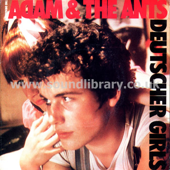 Adam And The Ants Deutscher Girls UK Issue 7" EG EGO5 Front Sleeve Image