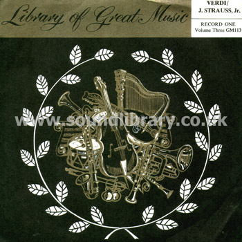  Alois Gruhn Treasury Records GM113 7" Front Sleeve Image