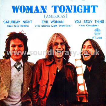 America Woman Tonight Thailand Issue Stereo 7" EP 4 Track Stereo FT. 280 Front Sleeve Image