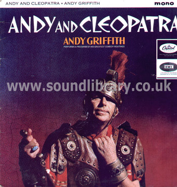 Andy Griffith Andy And Cleopatra UK Issue Mono LP Capitol T 2066 Front Sleeve Image