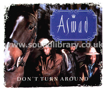 Aswad Don't Turn Around UK Issue Jewel Case 3" CDS Island CIDX 341 Front Inlay Image