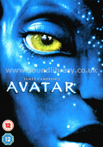 Avatar Sam Worthington Region 2 DVD 20th Century Fox Home Entertainment 39603 Front Slip Cover