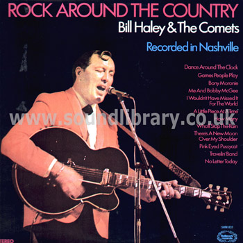 Bill Haley & The Comets Rock Around The Country UK Issue Stereo LP Hallmark SHM837 Front Sleeve Image