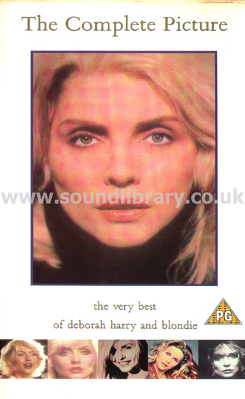 Deborah Harry And Blondie The Complete Picture VHS PAL Video Chrysalis CVHS5040 Front Inlay Sleeve