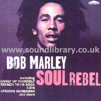 Bob Marley Soul Rebel EU Issue CD Emporio EMPRCD 698 Front Inlay Image