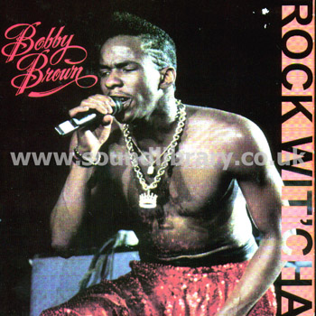 Bobby Brown Rock Wit'cha Card Sleeve UK Issue CDS MCA DMCAT 1367 Front Card Sleeve