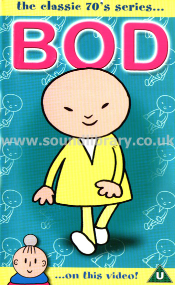 Bod John Le Mesurier VHS Video Kult Kidz KK40003 Front Inlay Sleeve