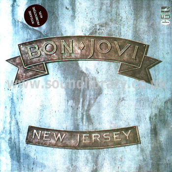 Bon Jovi New Jersey USSR Issue Stereo LP Melodya A60 005 1008 Front Sleeve Image