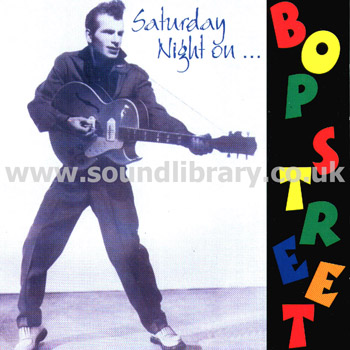 Saturday Night On Bop Street UK Issue CD Bop BOP-CD111 Front Inlay Image