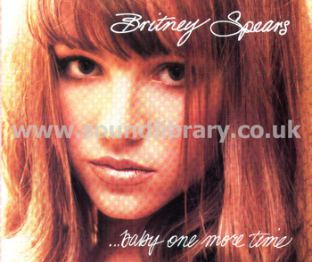 Britney Spears Baby One More Time EU CDS Jive 0521692 Front Inlay Image