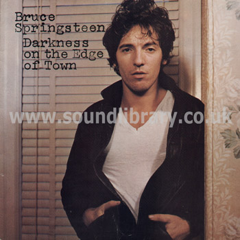 Bruce Springsteen Darkness On The Edge Of Town UK Issue LP CBS 86061 Front Sleeve Image