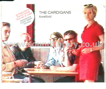 The Cardigans Lovefool UK Issue Jewel Case CDS Polydor 571 050-2 Front Inlay Image