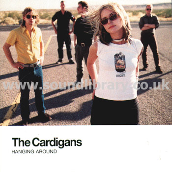 The Cardigans Hanging Around UK Issue Promo Only CDS Stockholm Records HANGING 1 Front Card Sleeve