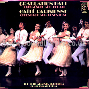 Charles Mackerras J Strauss Graduation Ball Offenbach Gaite Parisienne LP CFP 40268 Front Sleeve Image