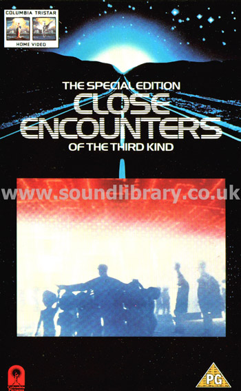 Close Encounters Of The Third Kind VHS Video Columbia Tristar Home Video CVR 20003 Front Inlay Sleeve