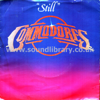 The Commodores Still UK Issue Spindle Centre 7" Front Sleeve Image