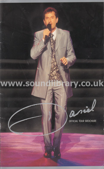 Daniel O'Donnell Official Tour Brochure 2003 Front Brochure Image