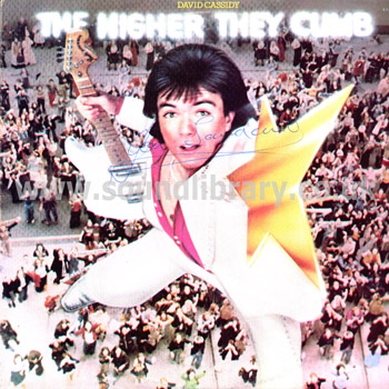 David Cassidy The Higher They Climb, The Harder They Fall UK LP RCA Victor RS 1012 Front Sleeve Image