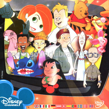Disney Channel Unknown - Not Stated Region 2 PAL DVD Front Card Sleeve