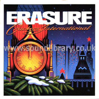 Erasure Crackers International UK Issue 7" EP Mute E MUTE 93 Front Sleeve Image