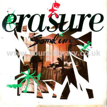 Erasure Sometimes UK Issue 7" Mute MUTE 51 Front Sleeve Image