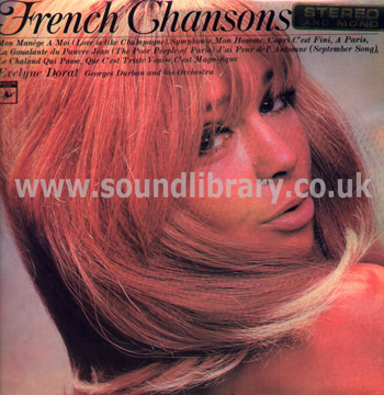 Evelyne Dorat Georges Durban French Chansons UK Stereo / Mono LP Saga STSOC 1039 Front Sleeve Image