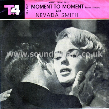 Frank Sinatra Moment To Moment & Nevada Smith Iran Issue 7" EP Top 4 EX-4169 Front Sleeve Image