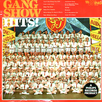 Ken Jones The Gang Show Gang Show Hits! UK Issue LP Wing WL1156 Front Sleeve Image