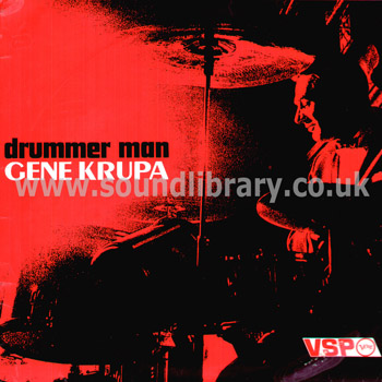 Gene Krupa Drummer Man UK Issue G/F Sleeve 2LP VSP Verve VSP. 21-22 Front Sleeve Image