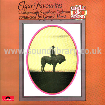 George Hurst Elgar Favourites UK Issue Stereo LP  Polydor 2383155 Front Sleeve Image