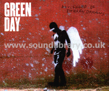 Green Day Boulevard Of Broken Dreams EU Issue CDS Front Inlay Image