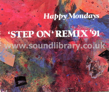 Happy Mondays Step On Remix '91 USA Issue Digipak CDS Elektra 66569-2 Front Digipak Image