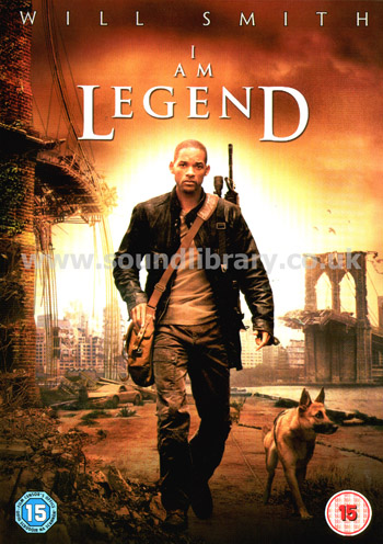 I Am Legend Alice Braga Region 2 PAL DVD Warner Home Video Y29447 Front Inlay Sleeve