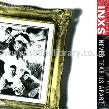 INXS Never Tear Us Apart USA 12" Atlantic 0-86538 Front Sleeve Image