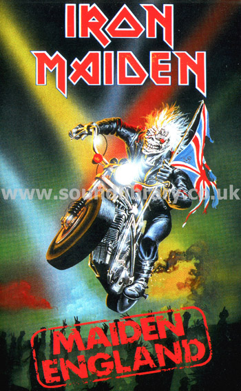 Iron Maiden Maiden England VHS Video PMI MVN 9911953 Front Inlay Sleeve