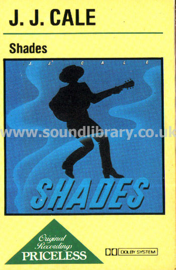 J.J. Cale Shades UK Issue Stereo MC Mercury PRIMC 65 Front Inlay Card