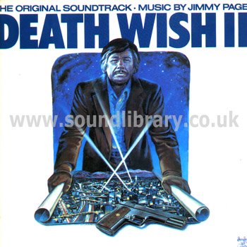 Death Wish II Jimmy Page USA Issue Stereo LP Swan Song SS 8511 Front Sleeve Image