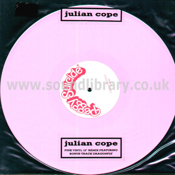 Julian Cope Beautiful Love UK Coloured Vinyl 12" Island 12 ISX 483 Record & PVC Image