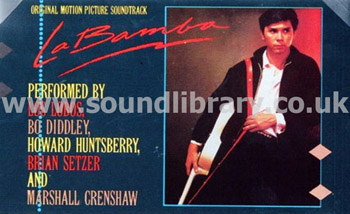 La Bamba Original Motion Picture Soundtrack Stereo MC London Recordings 828 058-4 Front Inlay Card