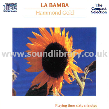 La Bamba Hammond Gold UK Issue 20 Track CD Conifer TQ 147 Front Inlay Image