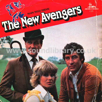 The Professionals, The New Avengers Laurie Johnson UK Issue 7" Unicorn-Kanchana CI 5 Front Sleeve Image