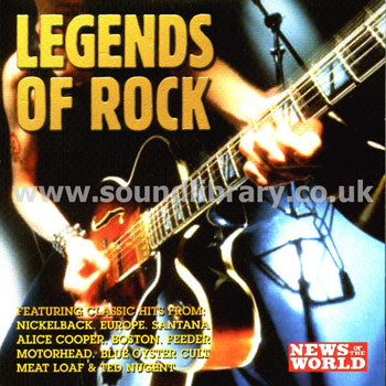 Legends Of Rock EU Issue Card Sleeve CD Spin Music SM/NOTW010GB Front Card Sleeve