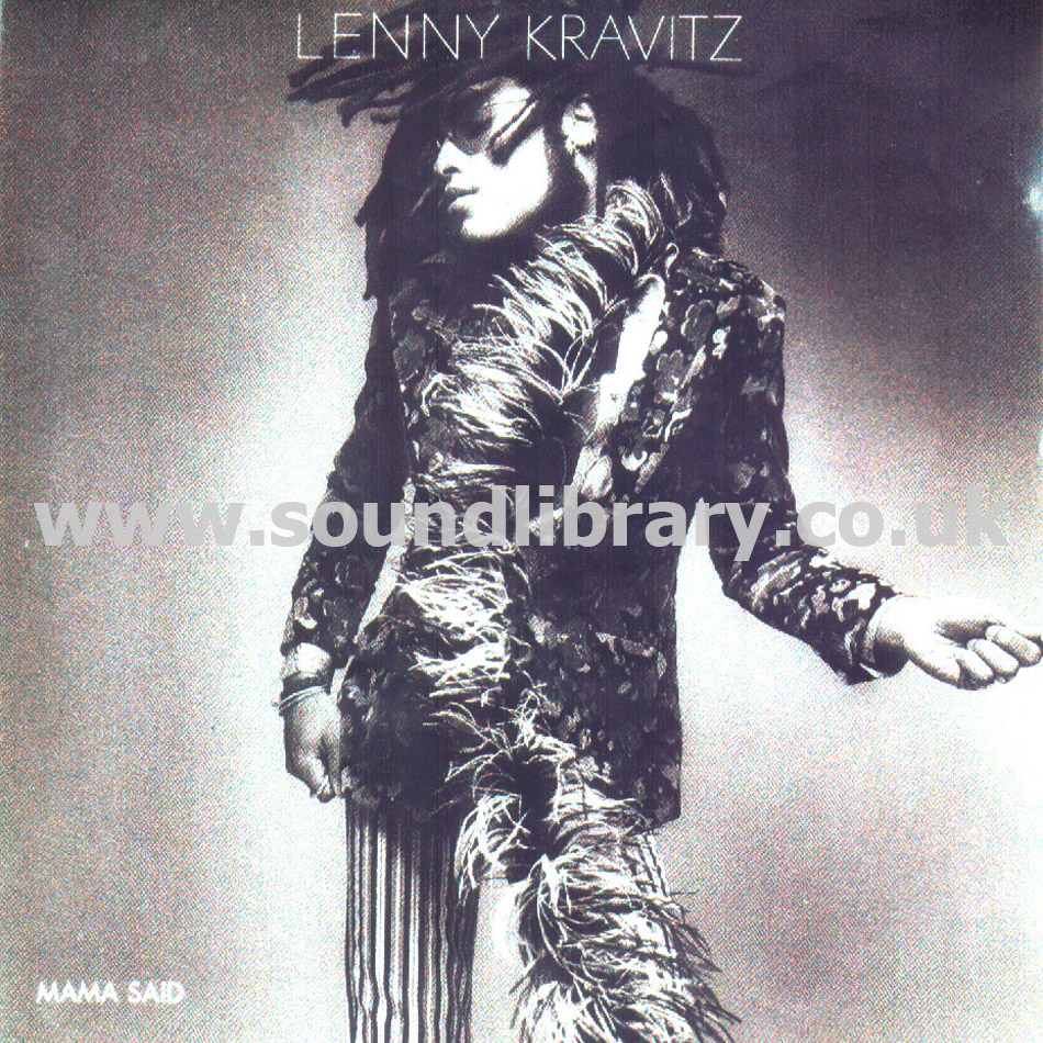 Lenny Kravitz Mama Said UK Issue CD Virgin CDVUS 31 Front Inlay Image