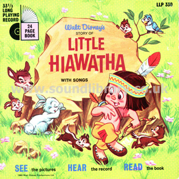 Farlan I. Myers Little Hiawatha UK Issue G/F Sleeve 7" EP Front Sleeve Image