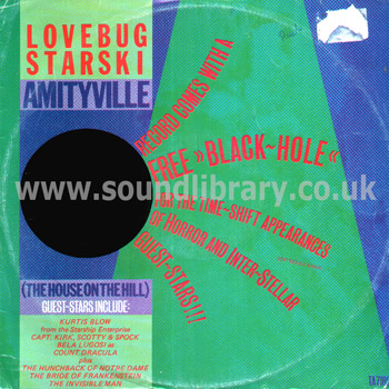 Lovebug Starski Amityville (The House On The Hill) UK Issue Stereo 12" Epic TA 7182 Front Sleeve Image