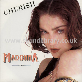 Madonna Cherish France Issue Stereo 7" Sire 922 883-7 Front Sleeve Image