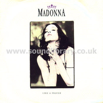 Madonna Like A Prayer Germany Issue Stereo 7" Sire 927 539-7 Front Sleeve Image